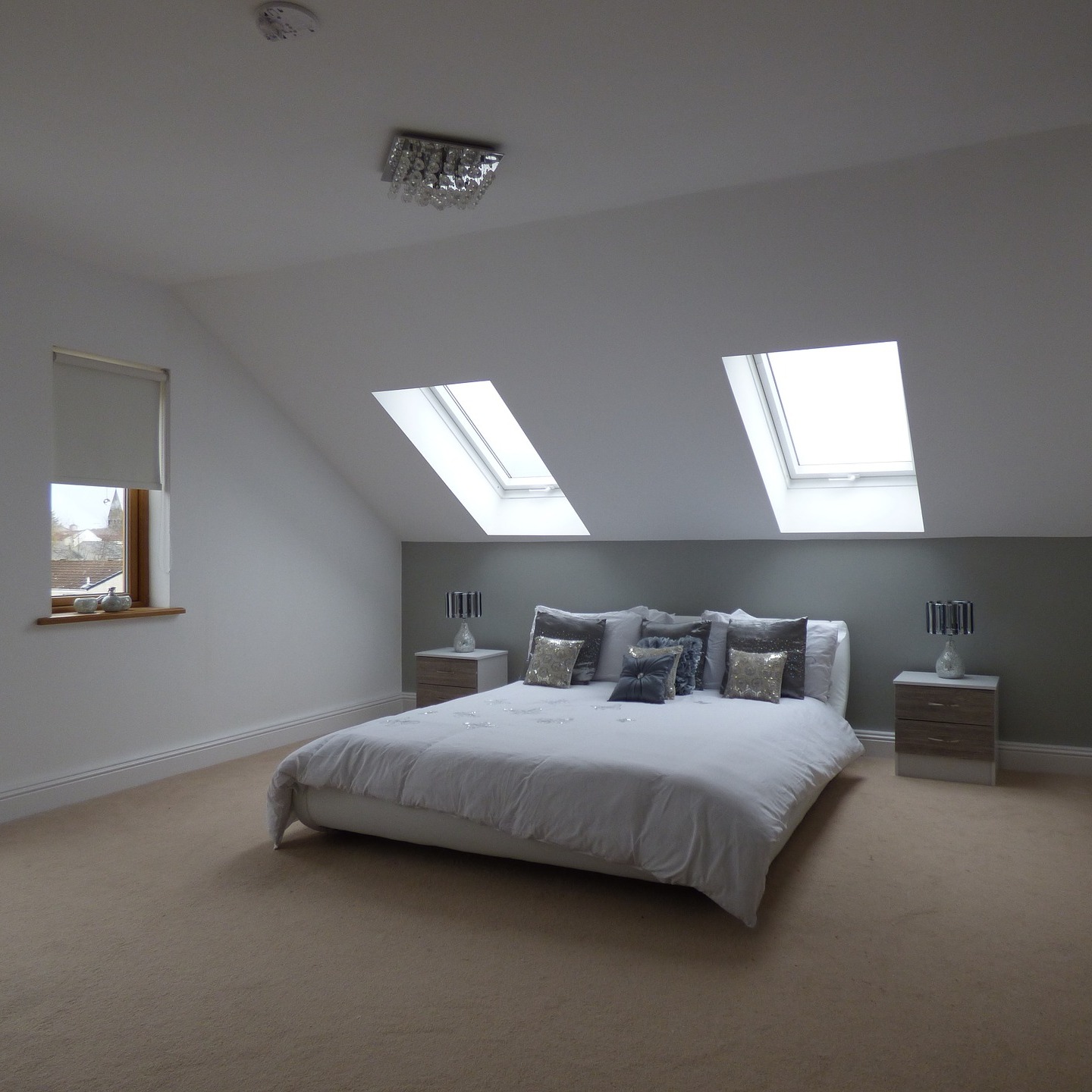 Attic bedroom suites