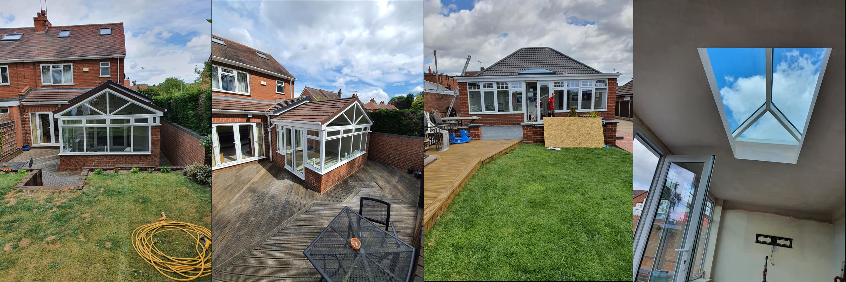 New conservatory roofing